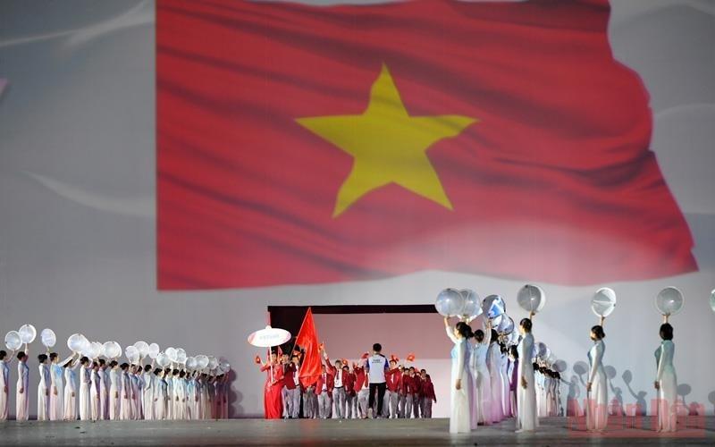 SEA Games 31 opening ceremony held in Hanoi's My Dinh Stadium