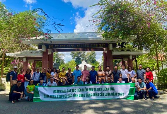 Ninh Binh delegation surveys tourism products of Dong Thap and Kien Giang provinces