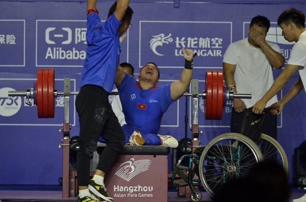 Vietnam secures second medal at Asian Para Games 2023
