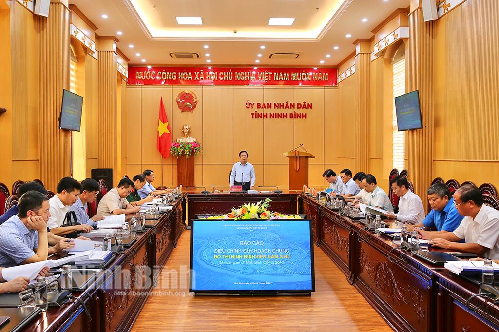 Conference discusses adjusted planning project of Ninh Binh's urban areas to 2040