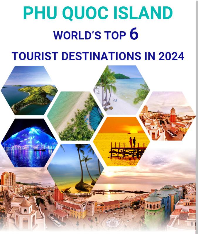 Phu Quoc among world's top 6 tourist destinations in 2024
