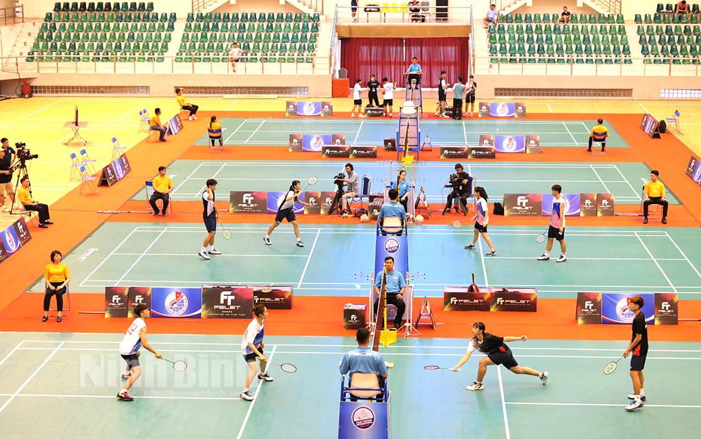 FELET Vietnam International Series 2023 Badminton Tournament opens in Ninh Binh