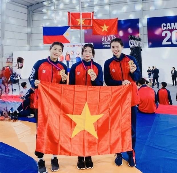 Vietnam secures top position in 2023 Southeast Asian Wrestling Championships