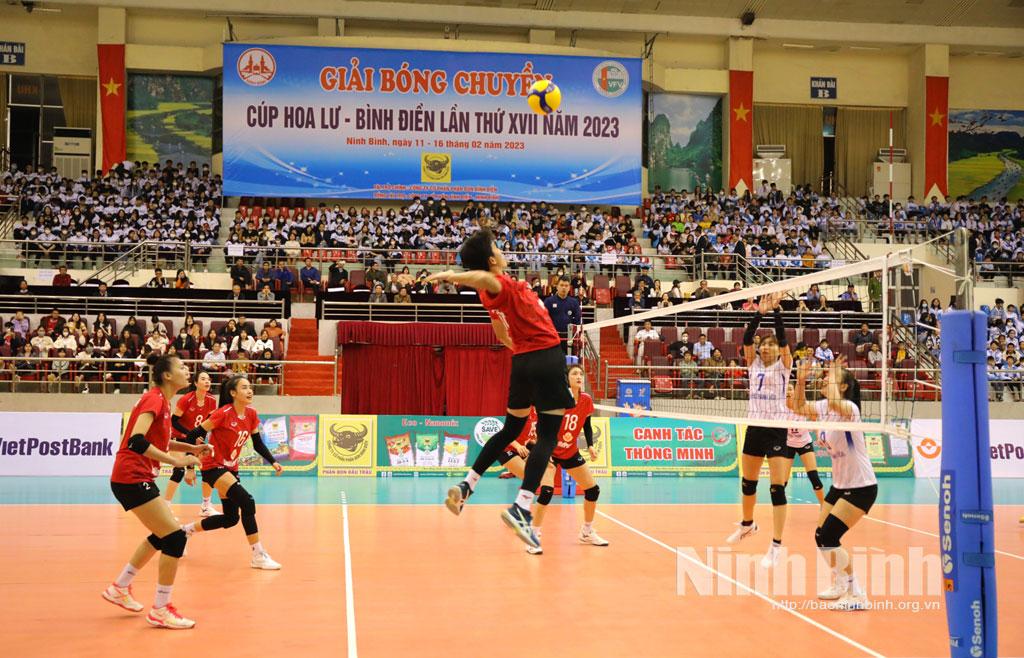 Volleyball Championship Hoa Lu - Binh Dien Cup 2023 kicks off