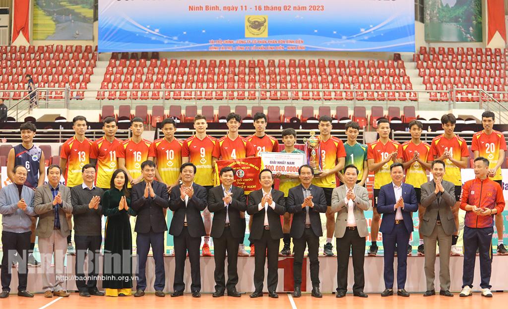 Volleyball Championship Hoa Lu - Binh Dien Cup 2023 wraps up