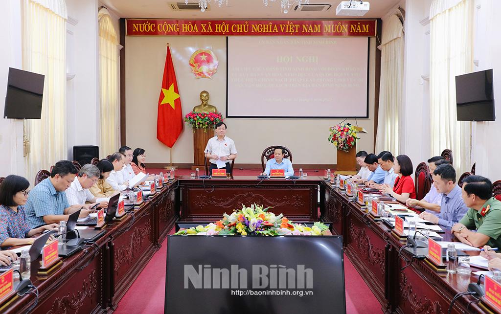 NA's Committee for Culture and Education works with provincial People's Committee