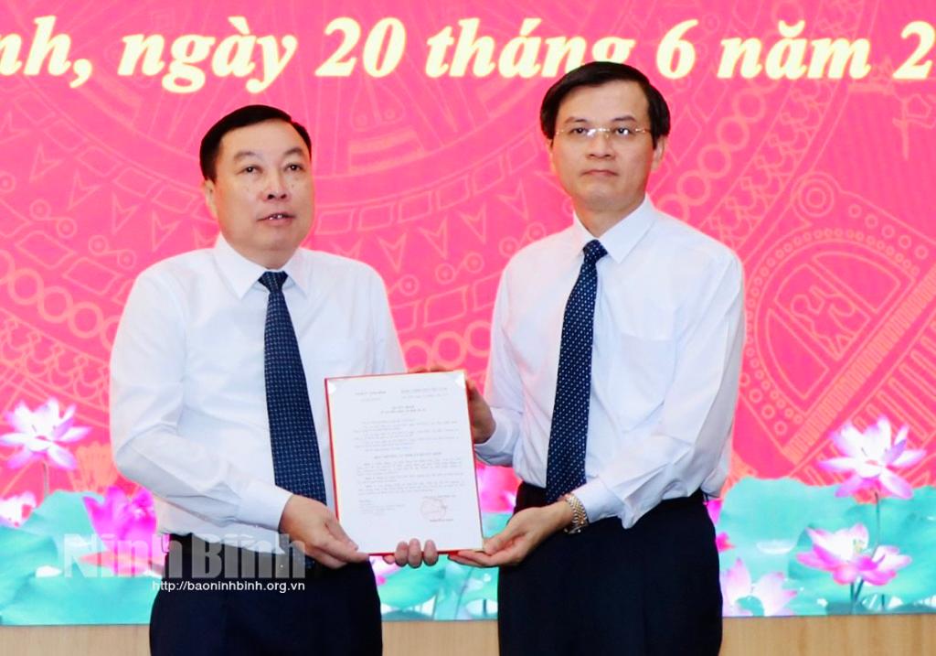 Ninh Binh city's Party Committee has new Secretary