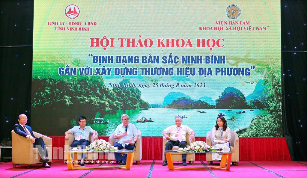 Second session of seminar on defining characters of Ninh Binh in association with building local brand names