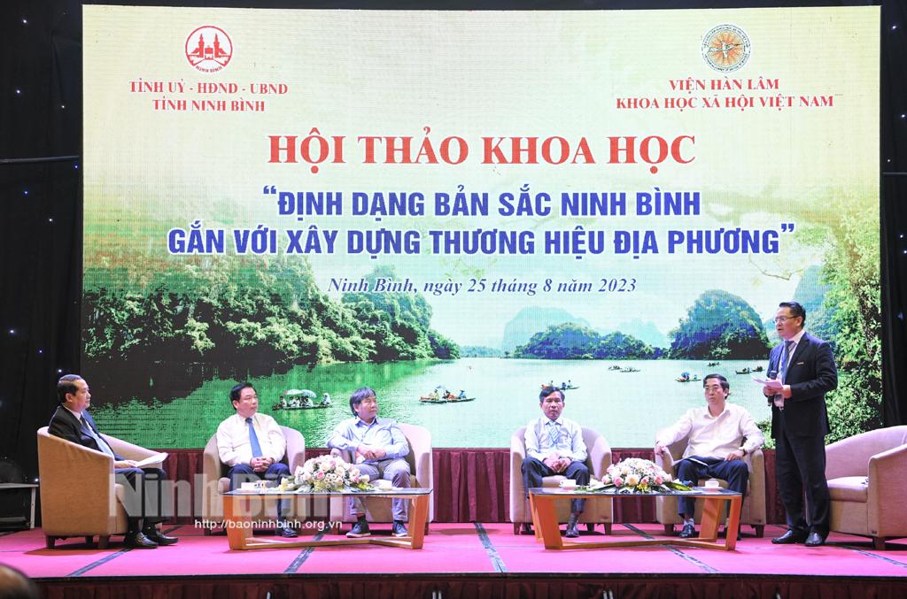Third session of seminar on defining characters of Ninh Binh in association with building local brand names