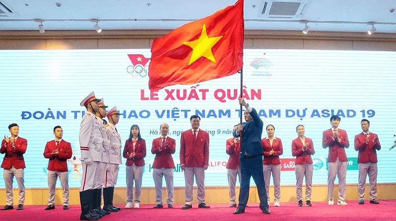 Send-off ceremony for Vietnamese delegation to 19th ASIAD