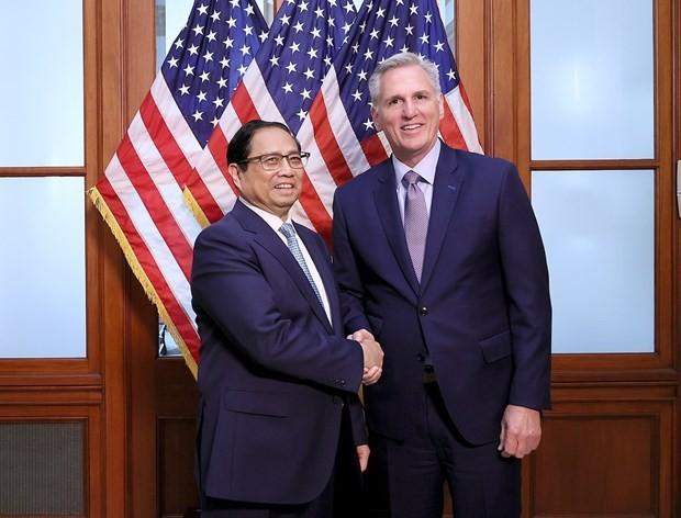 Prime Minister receives Speaker of US House of Representatives