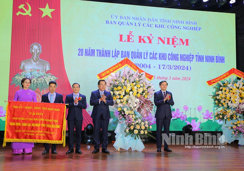 Ninh Binh Industrial Zones Authority celebrates 20th founding anniversary
