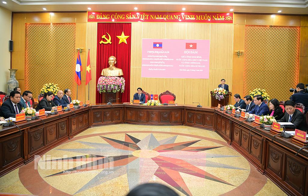 Ninh Binh, Laos' Oudomxay provinces strengthen cooperation relations