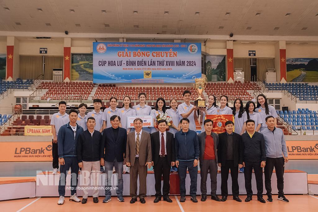 Volleyball Championship Hoa Lu - Binh Dien Cup 2024 wraps up