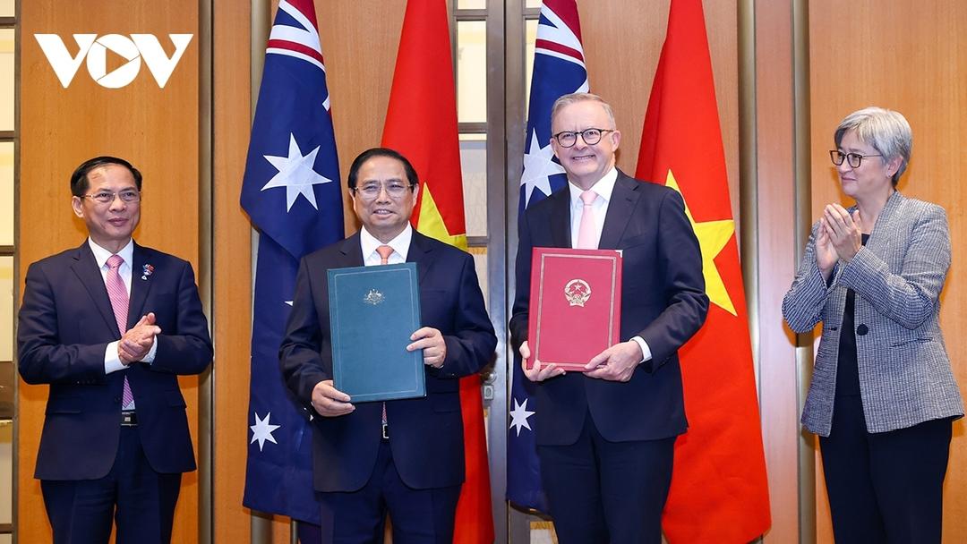 Vietnam and Australia lift ties to comprehensive strategic partnership