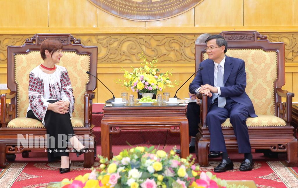 Ninh Binh's leader calls for further support from UNESCO