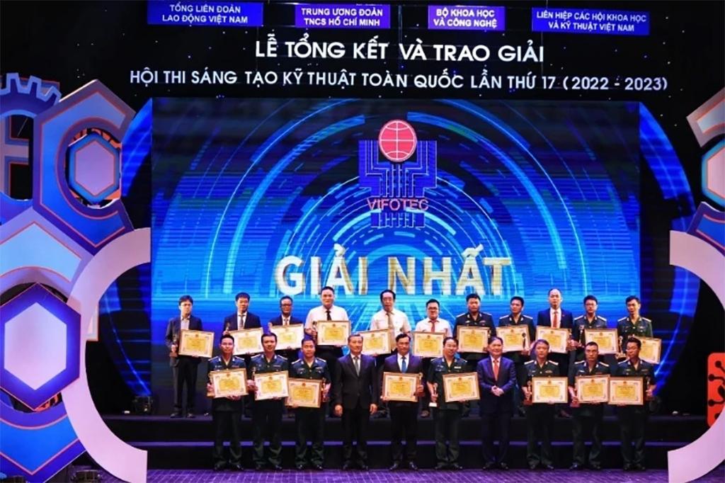 Winners of National Technical Innovation Contest honoured