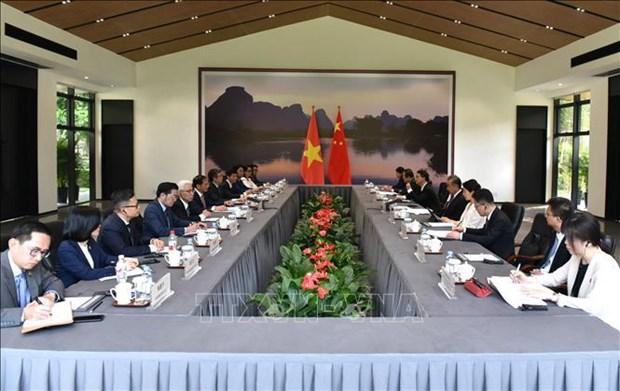 Foreign ministers affirm leading importance of Vietnam - China relations