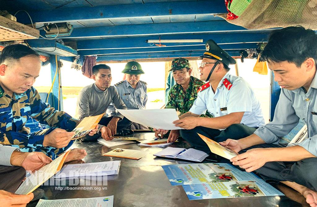 Ninh Binh takes strong actions against IUU fishing