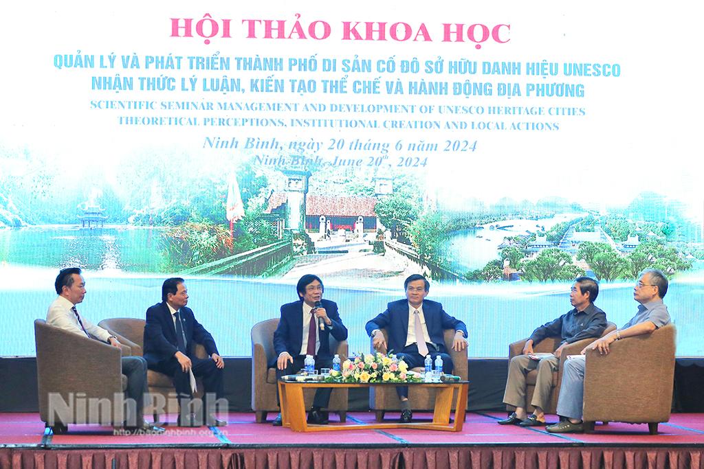Conference discusses solutions to manage and develop ancient capital heritage city of Ninh Binh