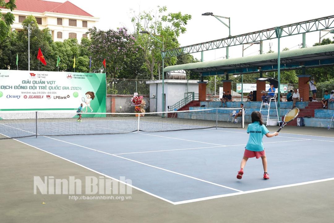 Ninh Binh hosts National Junior Team Tennis Championship