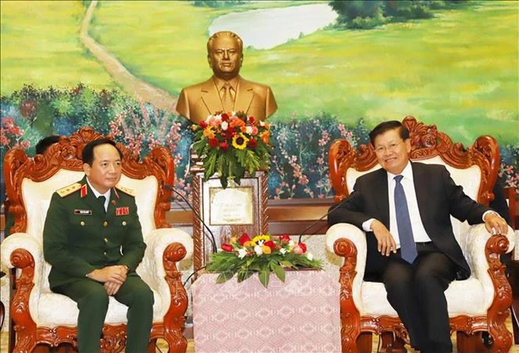 Vietnam treasures special ties with Laos: high-ranking military officer