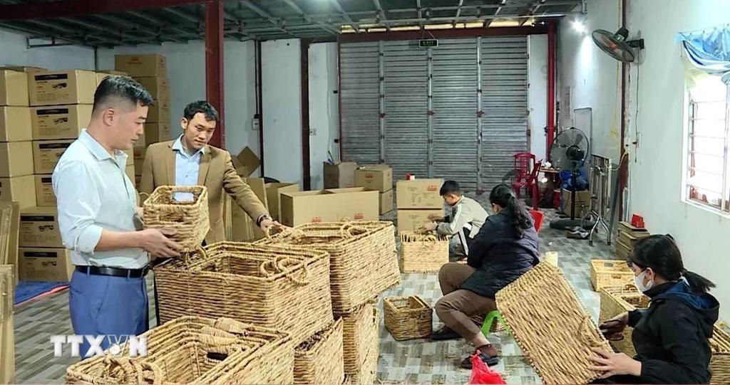 Ninh Binh strives to bring Kim Son sedge products to global market