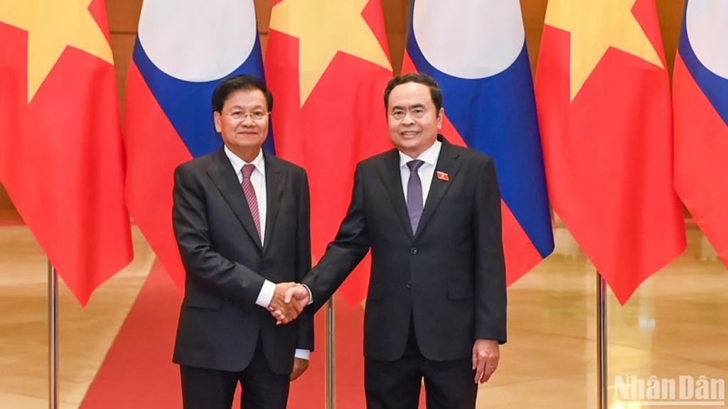 NA Chairman meets with Lao top leader