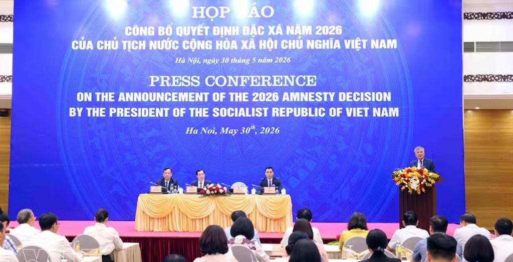 At the press conference on May 30. (Photo: VNA)