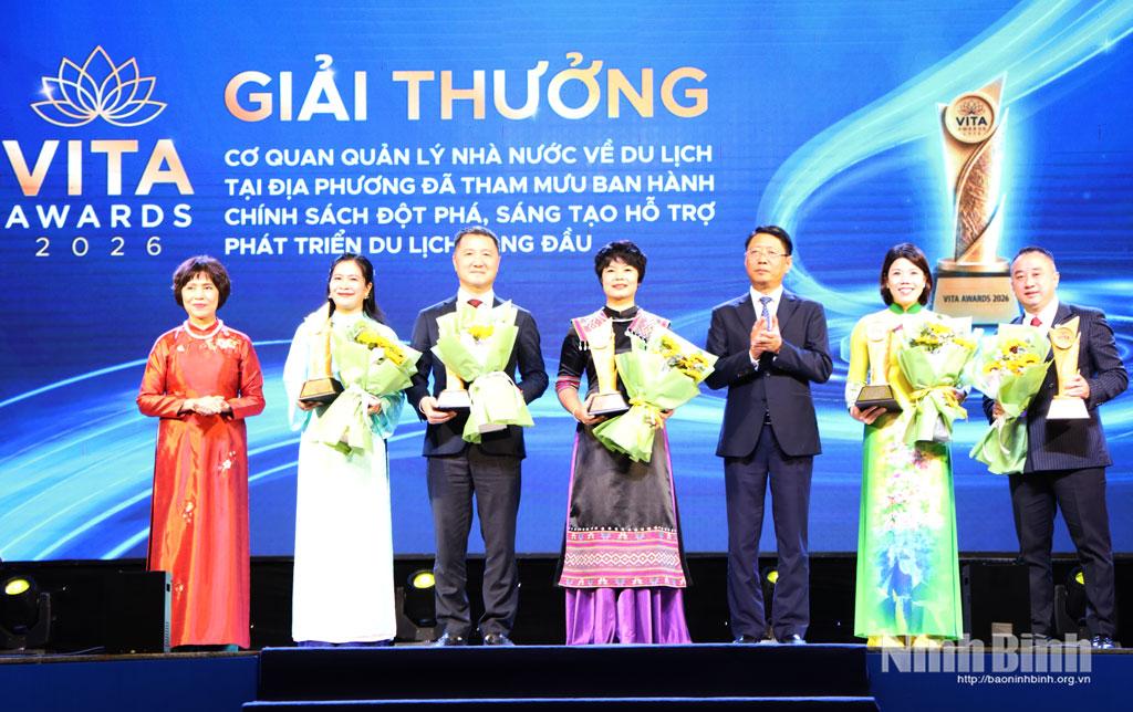 Department of Tourism is honoured at the ceremony.