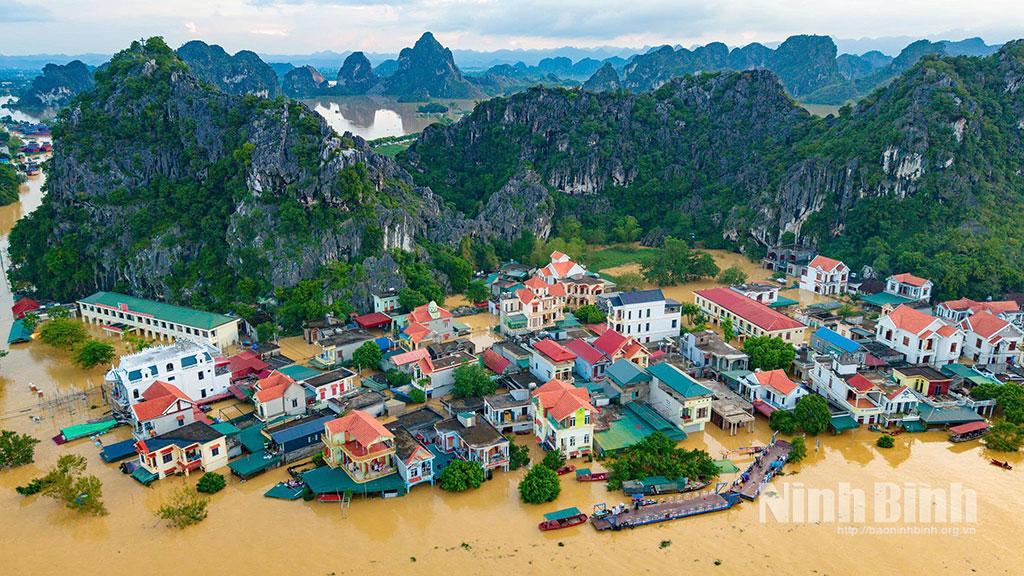 Ninh Binh suffers nearly 95 billion VND in losses from flooding.