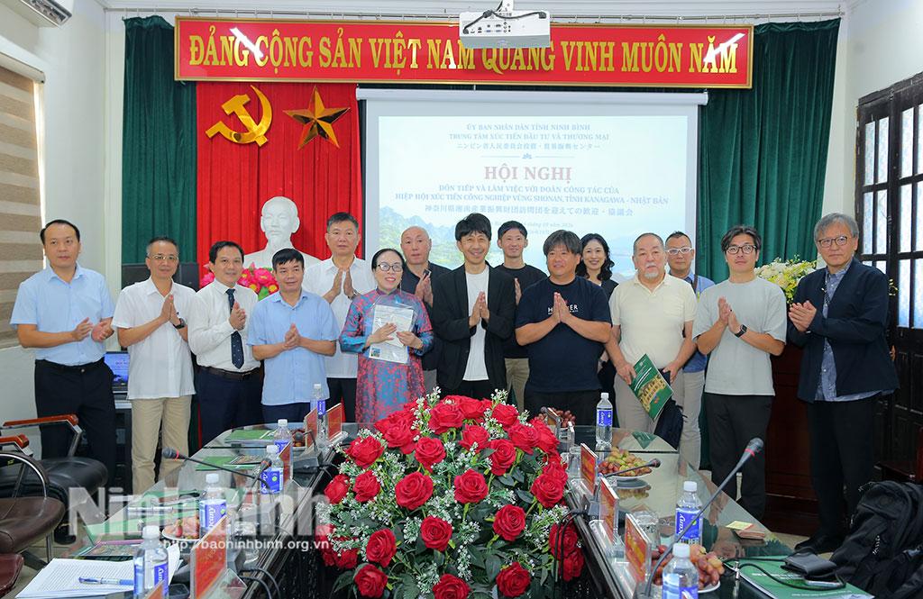 Shonan Industrial Promotion Foundation explores investment climate in Ninh Binh.